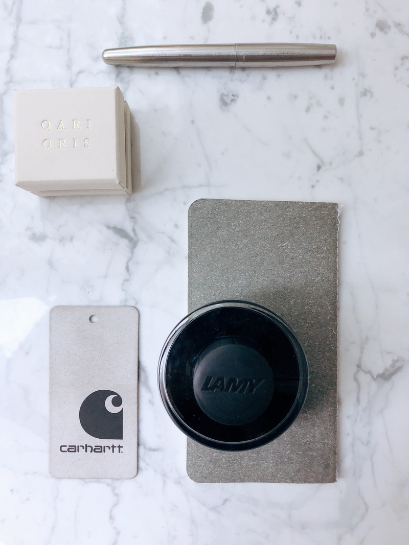 brands, cold temperature, geometric shape, 4K, from above, table, marble, day, white color, tag, connection, slab, technology, pen, electronics, close-up