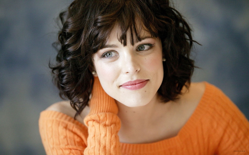 1080P, hollywood, comedy, actress, beautiful, neck, orange, corduroy, women, s, rachel, sweater, scoop, mcadams