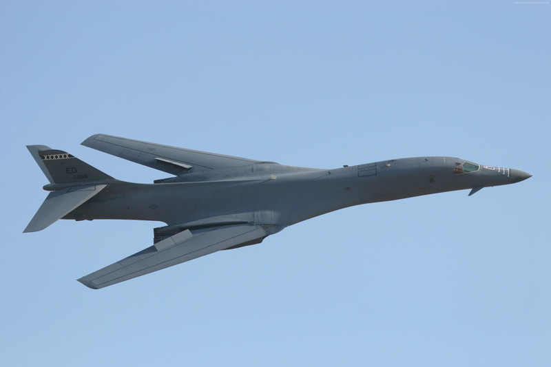air vehicle, outdoors, transportation, Lancer, plane, supersonic, nature, no people, fighter plane, mode of transportation, strategic bomber, B-1, army