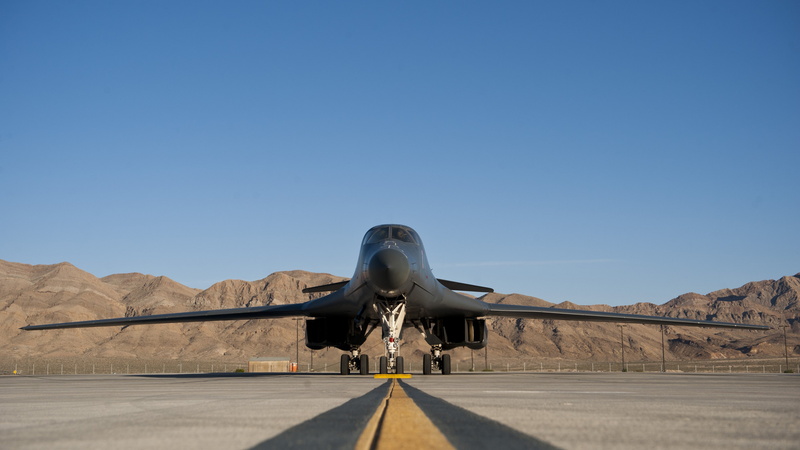 4K, U.S. Air Force, fighter aircraft, Rockwell B-1 Lancerr