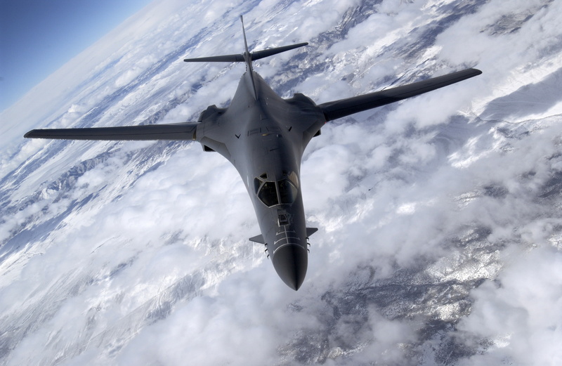 Aircraft, Air Force, Airplane, Military, 2K, Bombers, Rockwell B-1 Lancer