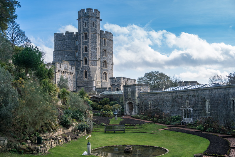 abbey, castle, cloud - sky, grass, ruined, travel, old, no people, tourism, plant, built structure, building exterior, architecture, castle hill, united kingdom
