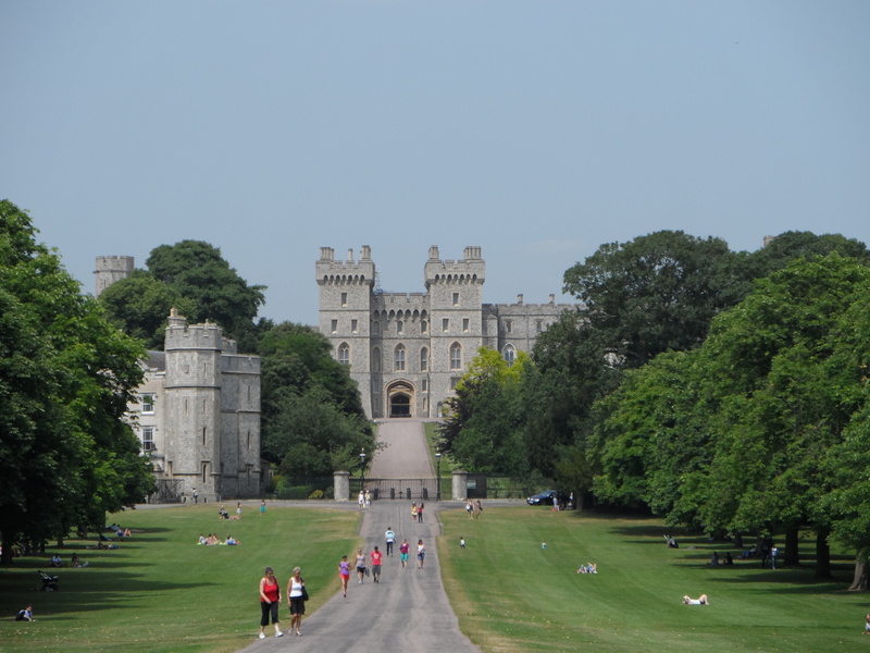 crowd, travel, tourism, plant, lifestyles, architecture, large group of people, visit, tourist, sky, built structure, england, the past, 4K, outdoors