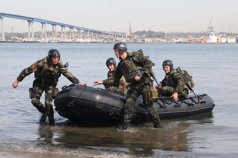 group of people, mission, mode of transportation, fitness, architecture, underwater, nature, paddle, marines, scuba diving, day, navy, adult, infantry
