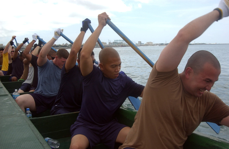 row, outdoors, racing, 2K, sitting, water, dragon, race, endurance, fitness, looking, togetherness, leisure activity, crowd, paddle, group, excitement