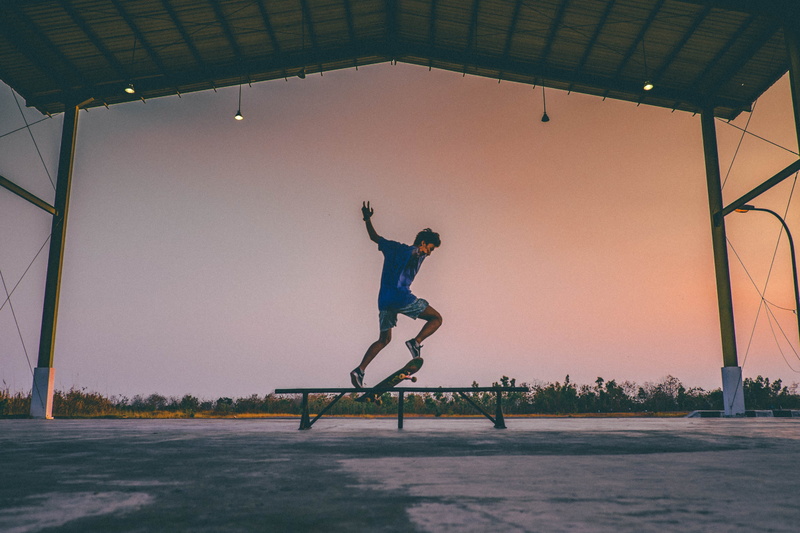 skate and drunk, jumping, wonosari, afternoon, sport, skill, human arm, sky, indonesia, skate, vitality, skateboard, sports equipment, men, nature, lifestyles