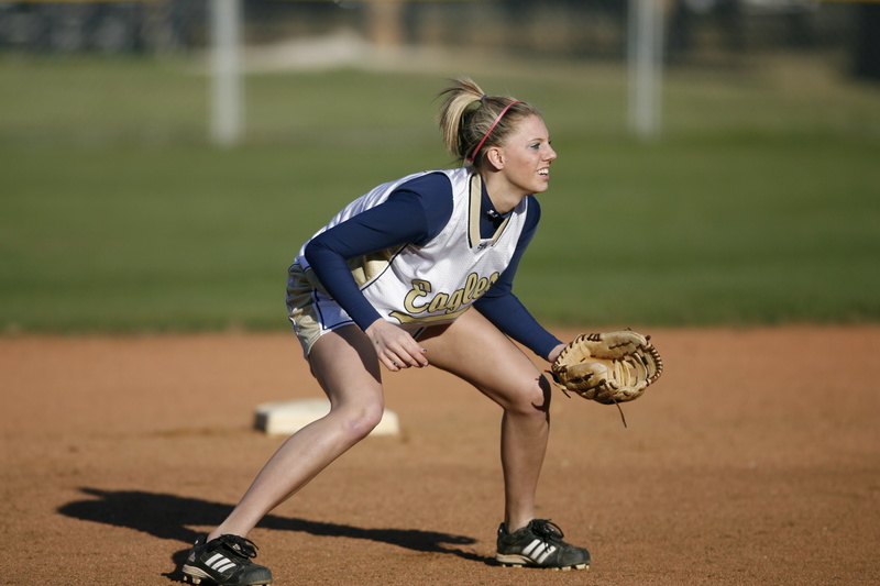 smiling, legs, play, woman, mitt, game, one person, girl, competition, baseball - sport, photography, 2K, outdoors, day, focus on foreground, happy, softball