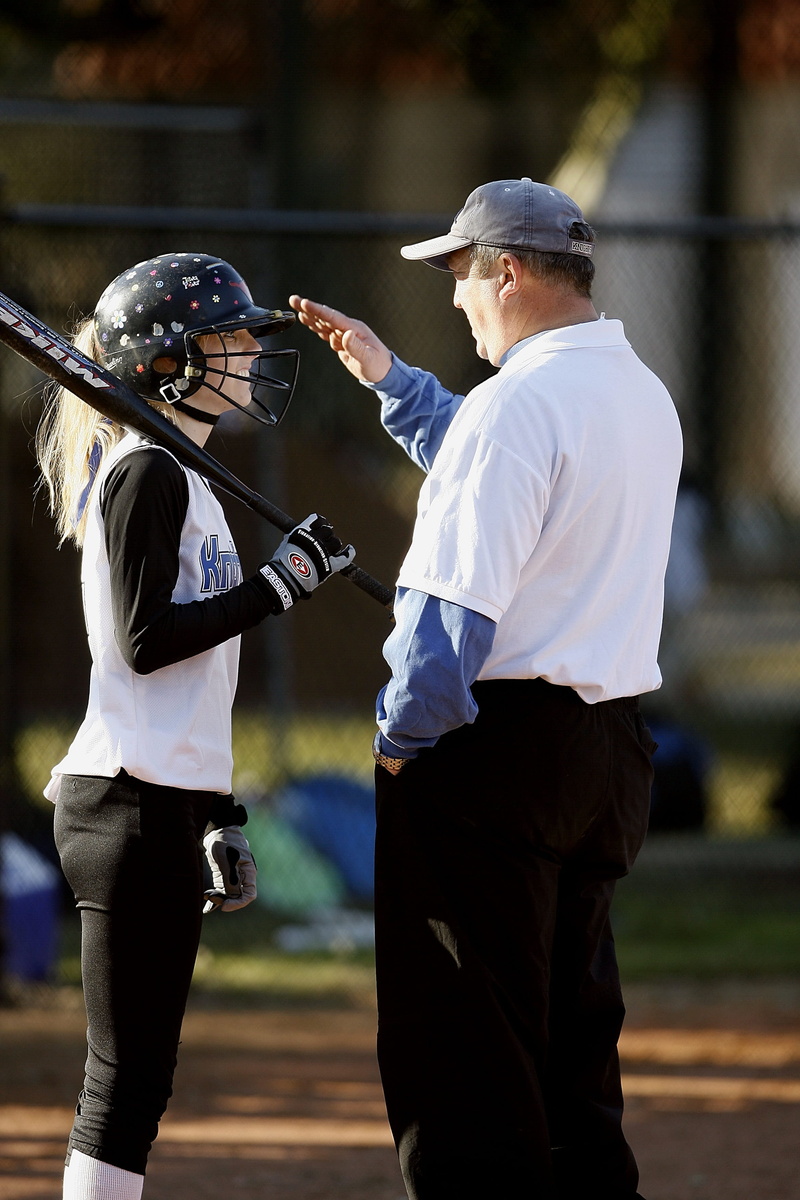 people, sport, play, softball, cap, clothing, 2K, daytime, field, helmet, sports, baseball, smiling, man, hat, men, coach, security, baseball - sport