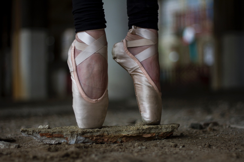 females, close-up, legs, pair, ballet shoe, sock, skill, lifestyles, women, human Foot, pointe, boot, ballet dancer, toe, dancing, outdoors, human limb