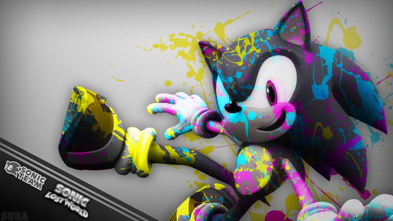 indoors, fun, 1080P, dirty, Sonic Lost World, studio shot, confetti, streamer, paint, no people, multi colored, art and craft, yellow, splattered, toy