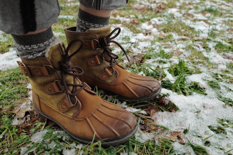 shoelace, grass, leather, nature, shoes, high angle view, brown, plant, outdoors, lady, snow, one person, day, hiking, body part, united states, redding