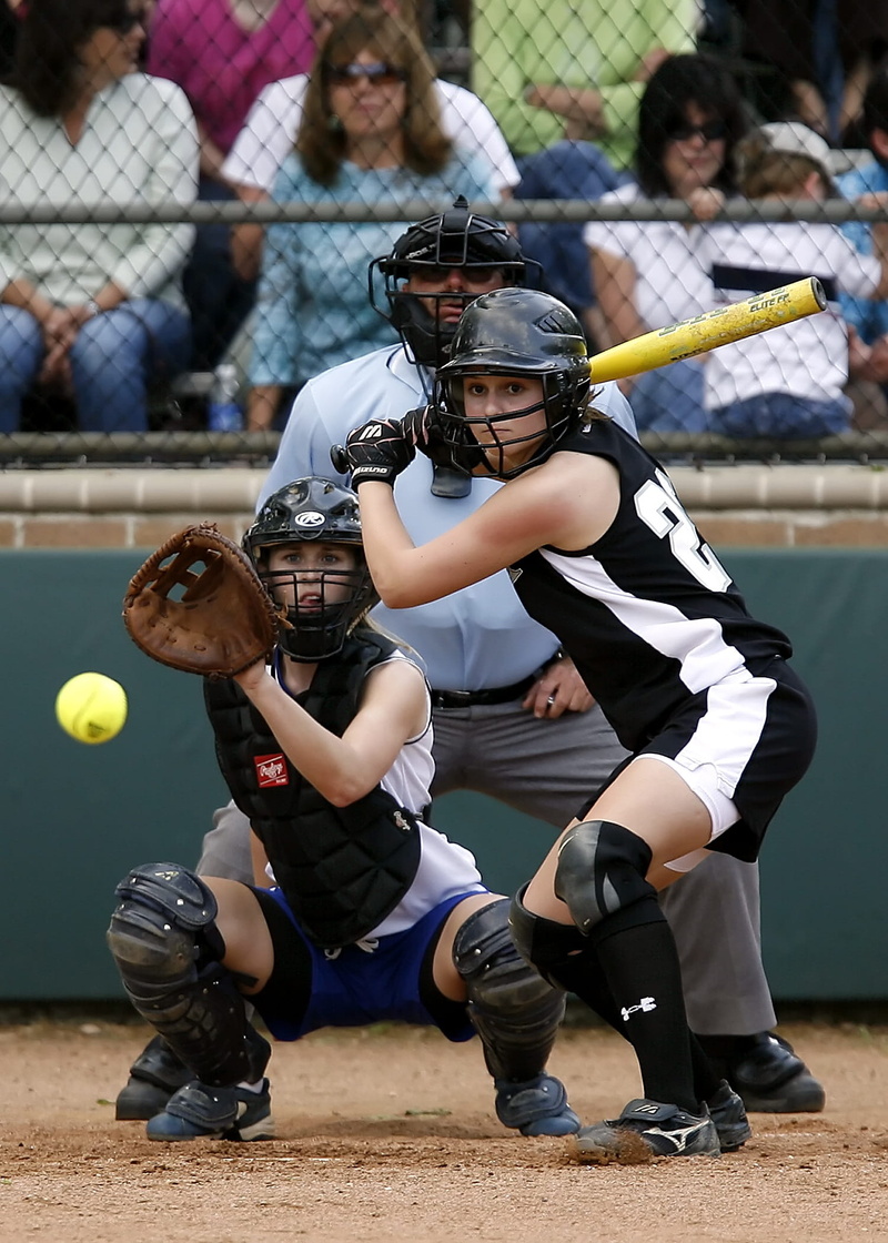 men, people, baseball bat, ball, helmets, sport, baseball, female, fun, glove, game, lifestyles, helmet, females, stadium, girls, catcher, males, real people