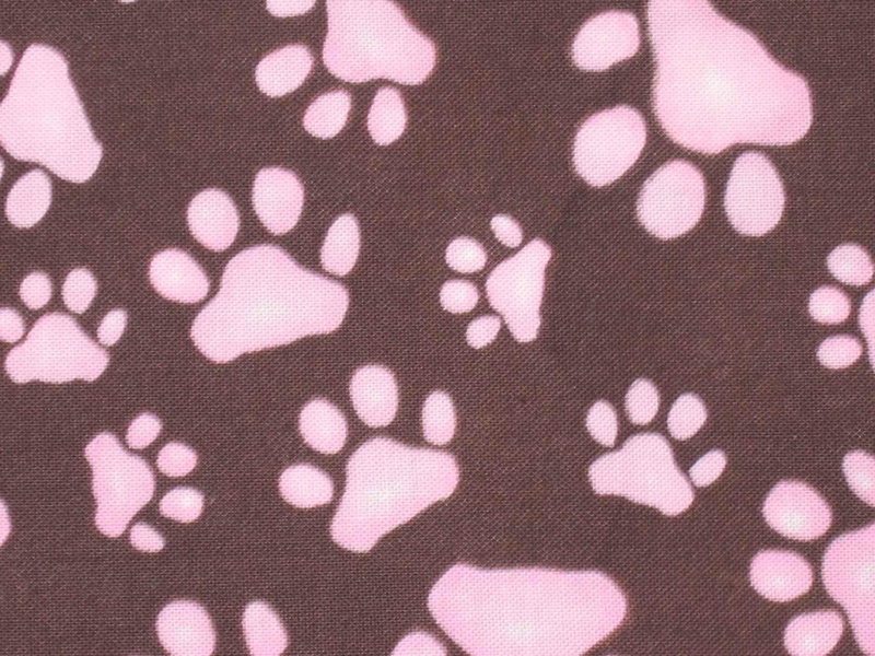 black, print, prints, paw prints, paw, animals, pink, purple, 1080P, small, textile
