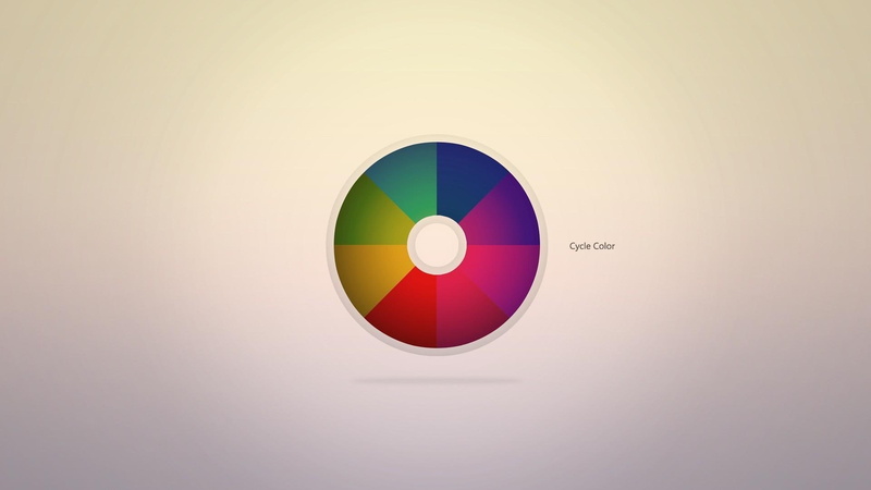 minimalistic, wheel, 1920x1080, sphere, color, circle, 1080P, cycle