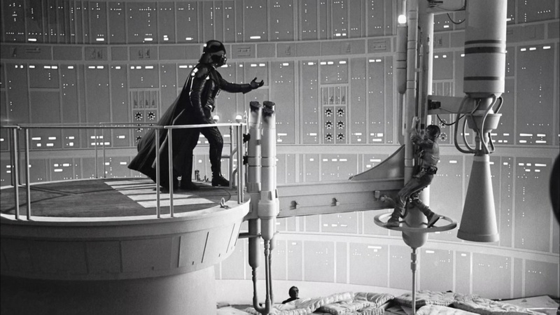 Darth Vader, darth, jedi, star, sith, wars, art, skywalker, back, luke, hd, Star Wars, empire, monochrome, strikes, video, vader, games, 1080P