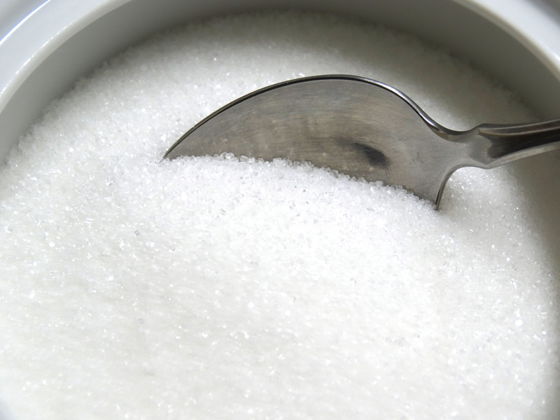 alloy, high angle view, preparation, freshness, studio shot, food and drink, spoon, no people, sweet, scooping, food, white color, crockery, flour, kitchen utensil