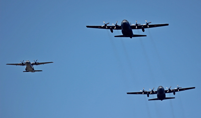 low angle view, the army, the plane, nature, transportation, motion, aviation, airplane, military, airfare, no people, army, vapor trail, the military
