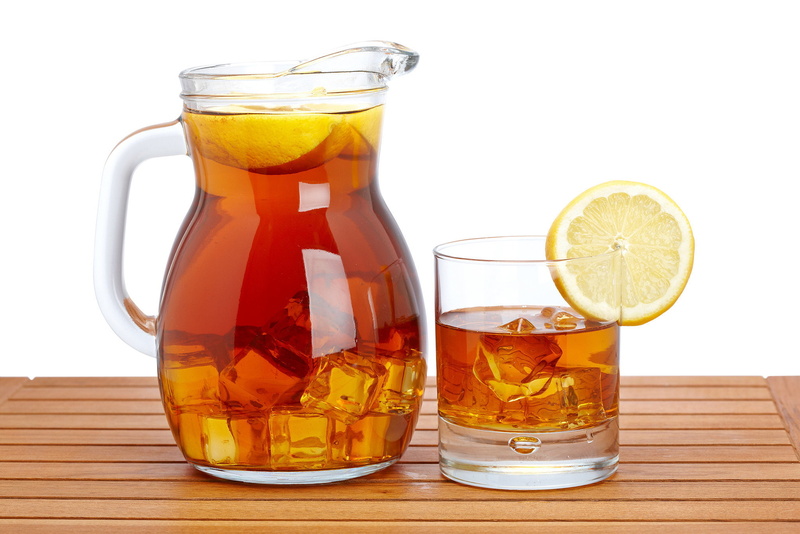drink, pitcher, 1080P, tea, ice, lemon, glass