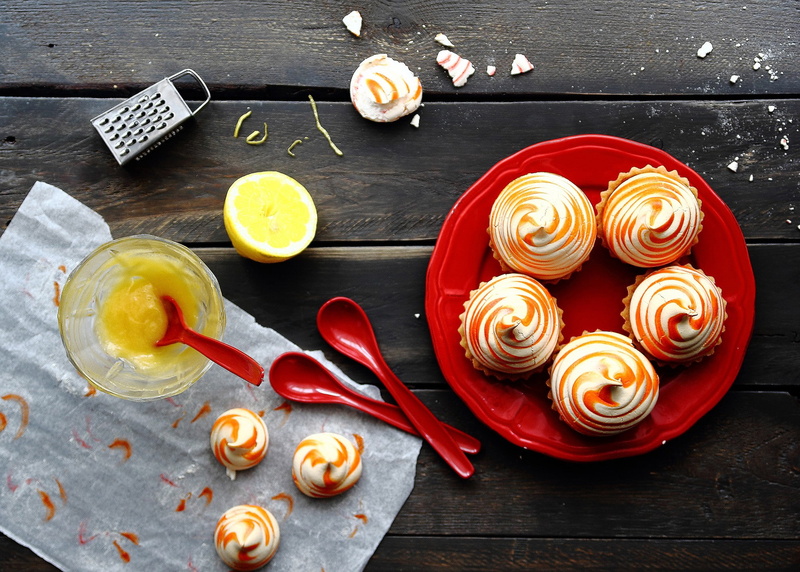 meringue, cream, 1080P, cream tarts, sweets, dessert, tarts, lemon, jam, sweet