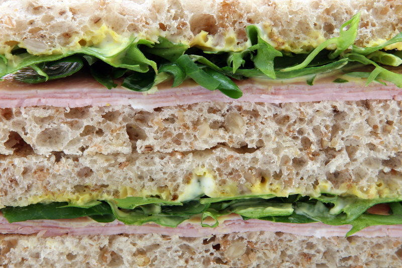 slim, bread, brown, still life, healthy eating, wholesome, breakfast, ham, dinner, bun, food and drink, meal, catering, meat, sandwich, cholesterol, nourish