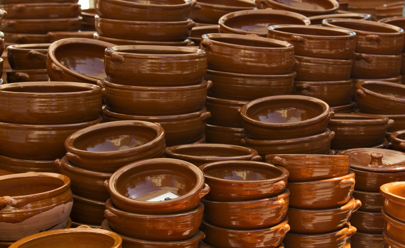 barrel, stack, earthenware, large group of objects, choice, arrangement, for sale, old, terracotta, 1080P, repetition, still life, container, food and drink