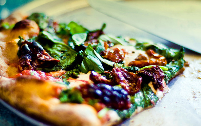 brick, still life, vegetarian food, vegetable, selective focus, temptation, serving size, ready-to-eat, pizza, wellbeing, indoors, italian food, snack