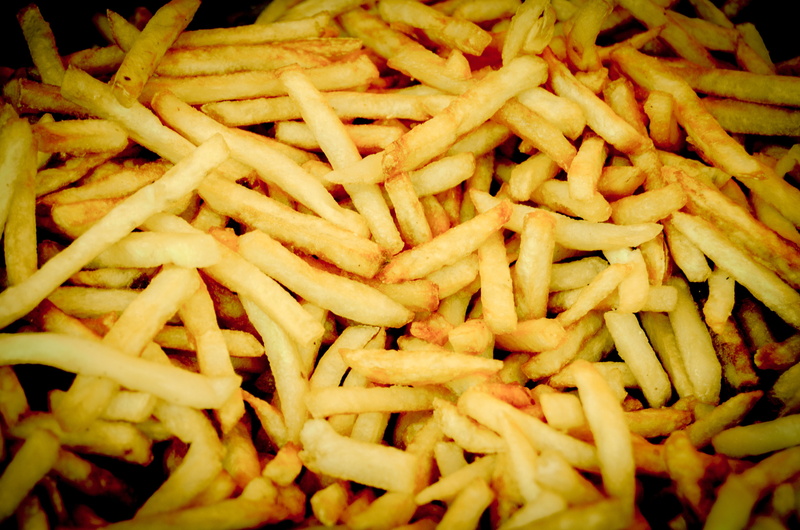 potato, eating, vegetarian food, freshness, french fries, still life, 4K, snack, backgrounds, close, photo, potatoes, ready-to-eat, indoors, full frame