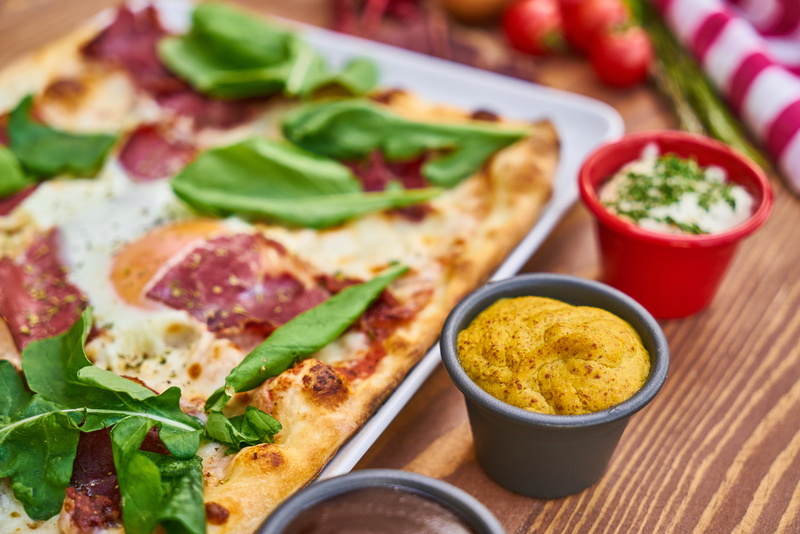 ketchup, ham, sauce, food, mustard, no people, mayonnaise, food photo, cheese, restaurant, photo, photography, vegetable, pepper, snack, appetizer, freshness