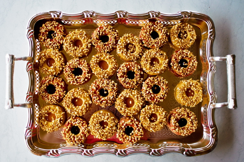 table, baker, sweet, small cakes, cake, holiday, bake your own, pastries, close-up, snack, no people, ready-to-eat, eat, directly above, food, silver colored
