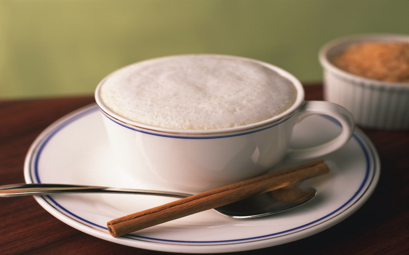 cappuccino, cup, 720P, skin, stick, cinnamon, coffee