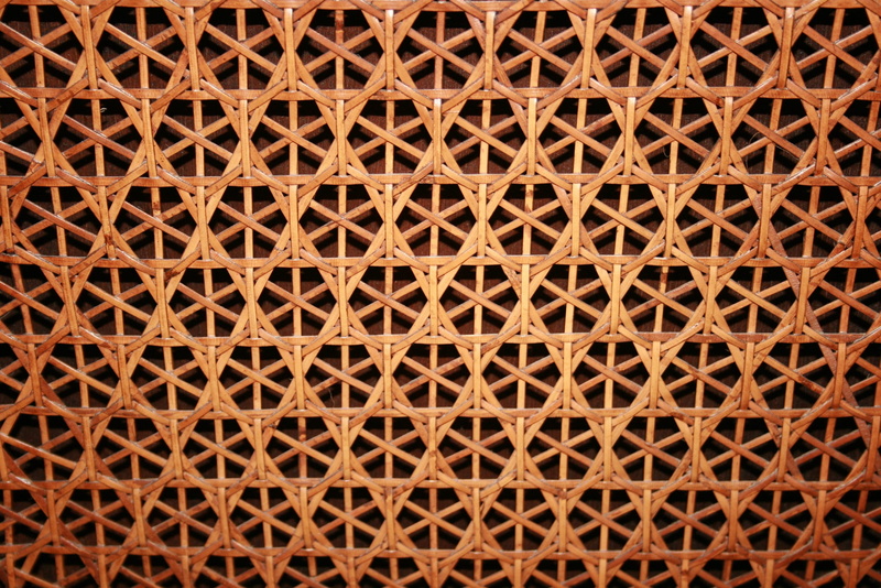 pattern, textured, line, architecture, backgrounds, geometric, brown, abstract, design, repetition, high angle view, woven, style, surface, furniture