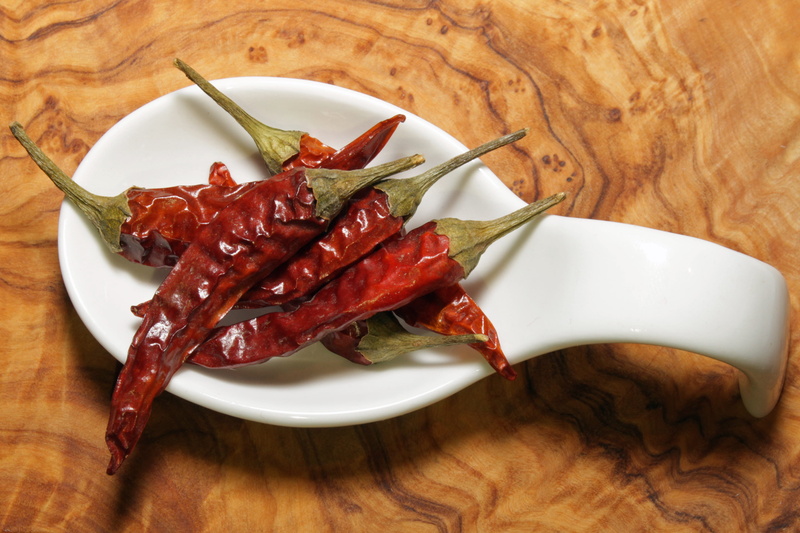 ingredient, chili pepper, 4K, spices, meat, close-up, temptation, high angle view, plate, red chili pepper, eat, table, spicy, cooking, olive wood, fiery