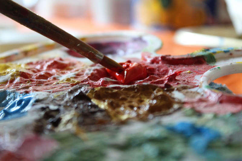 jam, no people, craft, creativity, dish, art5, steak, freshness, palette, multi colored, paint, food, napoli, ketchup, pork, art and craft, 5K, meat loaf