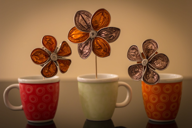 centerpiece, brown, cup, porcelain, floral pattern, drink, group of objects, close-up, tea cup, hot drink, red, backdrop, mugs, food and drink, crockery