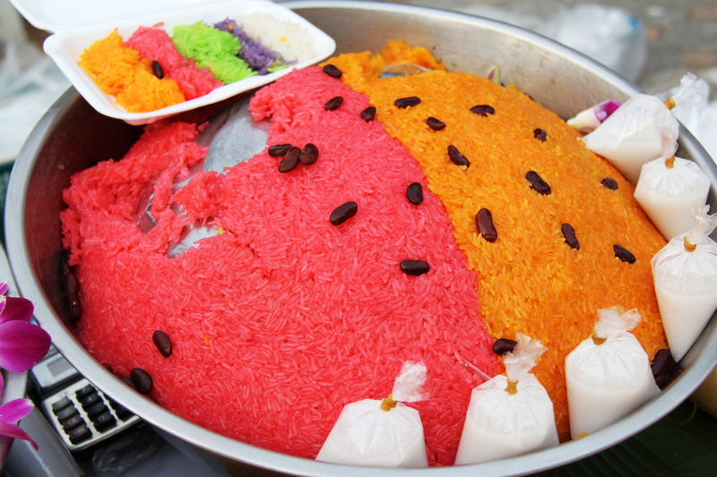food and drink, red, travel, asia, no people, koh samui, cooked, rice, close-up, food, summer, celebration, dessert, thailand, sweet food, kitchen utensil