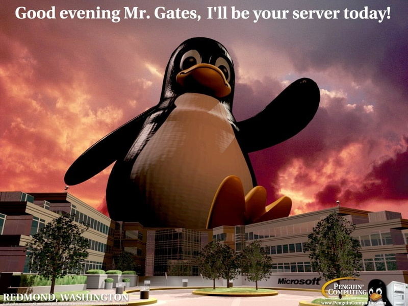 apple, server, 480P, Tux, art, Technology, hd