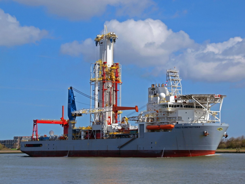 Noble Globetrotter 2, Ship, 1080P, Vehicles, Offshore Support Vessel