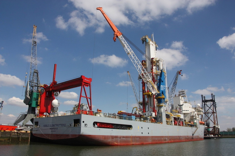 Ship, Noble Globetrotter 2, Offshore Support Vessel, Vehicles, 1080P