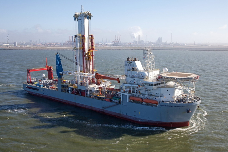 Noble Globetrotter 2, Offshore Support Vessel, 1080P, Vehicles, Ship