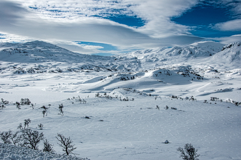snow, european Alps, Aust-Agder, Norwegen, filled, White  mountains, Berge, Skandinavien, outdoors, clear, Setesdal, 2K, blue clear sky, Winter, white