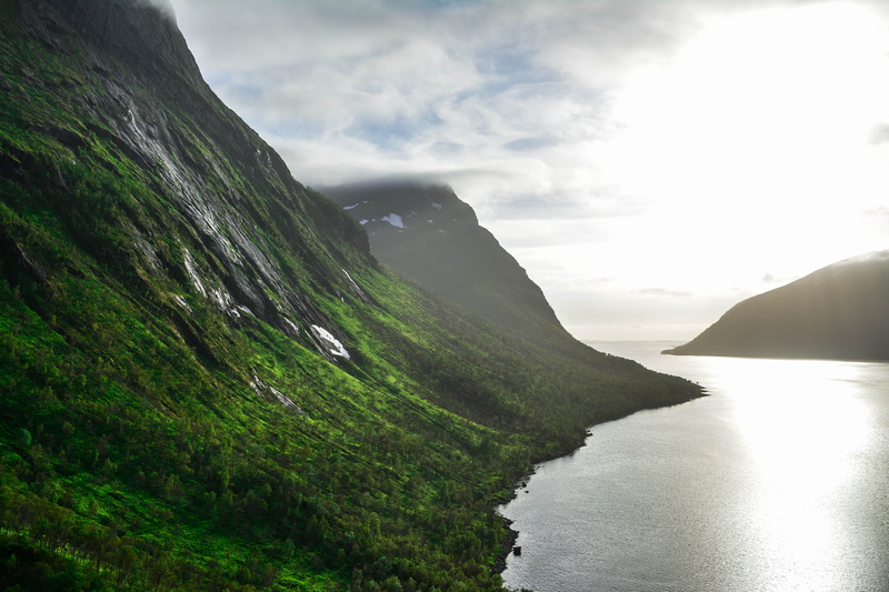 beauty in nature, water, sea, norwegen, no people, tree, snow, flowing water, schnee, landscape, senia, environment, tranquility, family, cliff, nikon