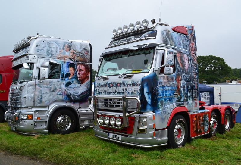 660, scania, fh16, davidson, volvo, globetrotter, 4K, topline, r730