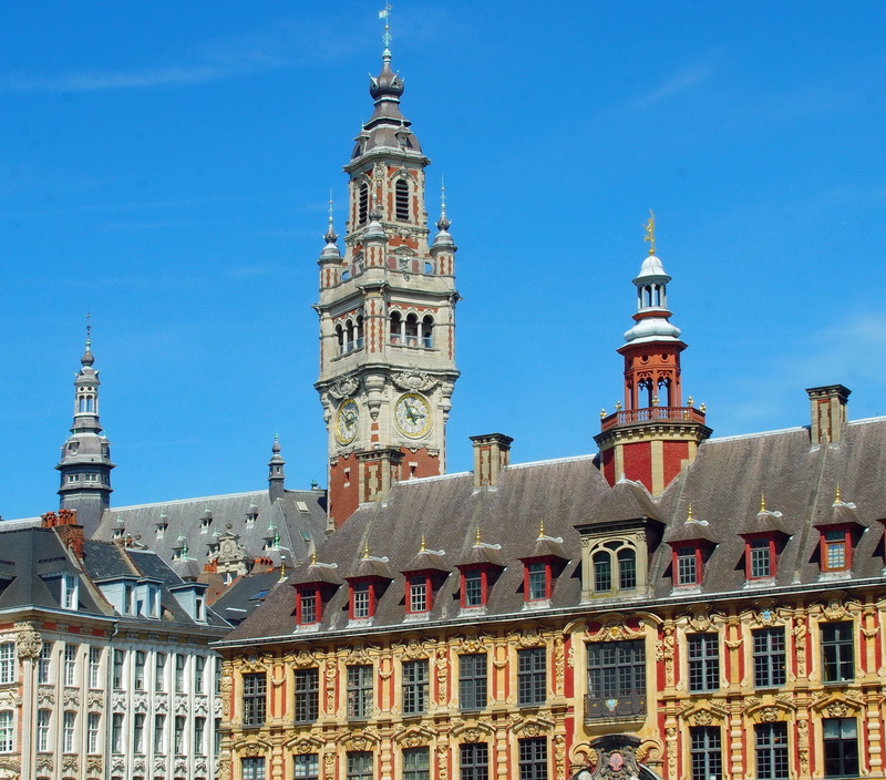 outdoors, nature, no people, built structure, facades, spanish renaissance, belfry, gothic style, blue, architecture, sky, travel destinations, old stock exchange