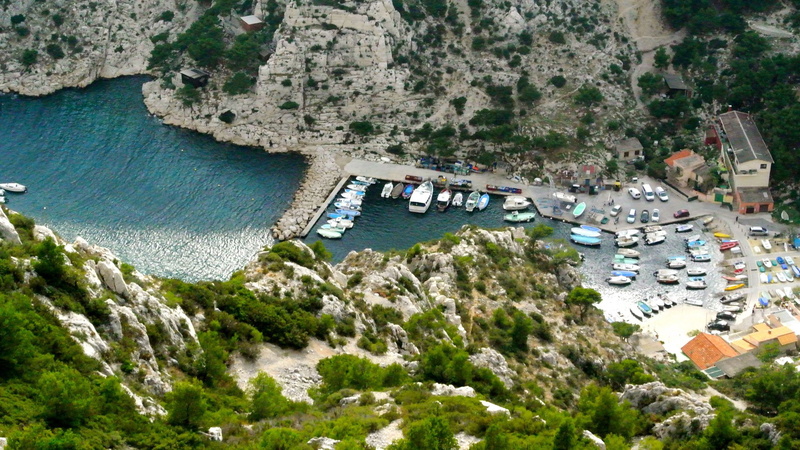provence, calanques, sea, france, rivages, panoramic, marseille, panorama, 1080P, nature