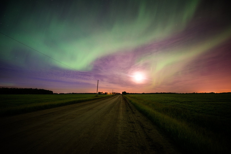 landscape, 1080P, nature, alaska, outdoors, sky, borealis, lights, northern, artic, aurora, boreale