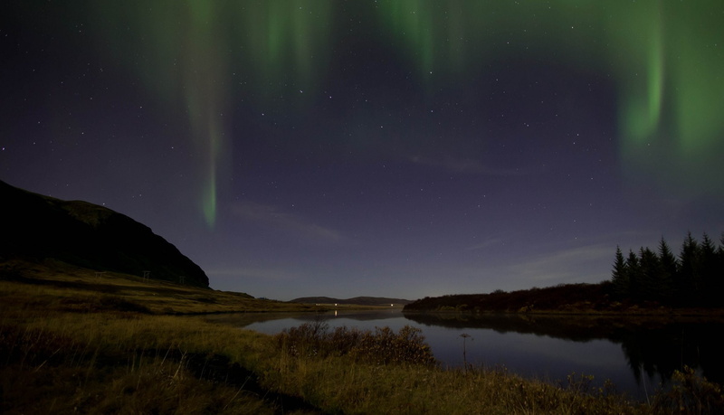 outdoors, 1080P, landscape, northern, artic, alaska, boreale, lights, aurora, nature, sky, borealis