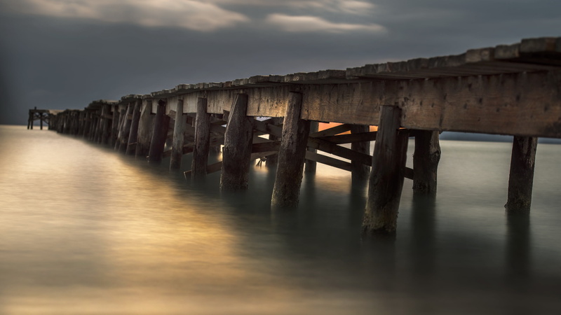 The Port of Alcudia, bridge, Alcudia, 4K, Balearic Islands