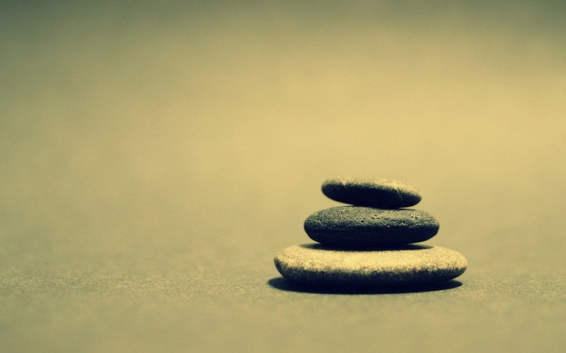 pebble, rocks, 720P, stones, warm, hd, stack, nature, three