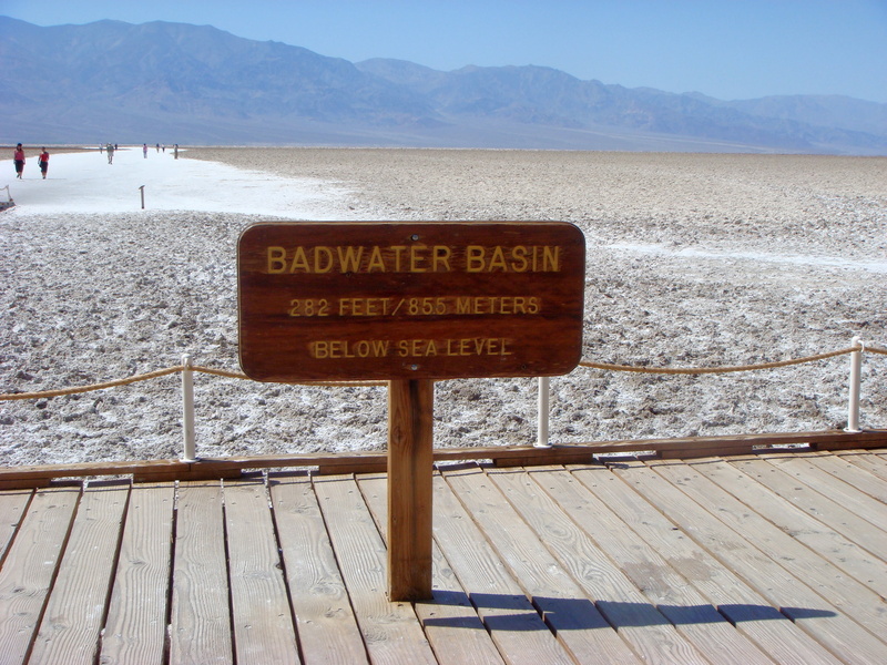 sea, text, information, land, sign, guidance, warning sign, beauty in nature, desert, closed basin, basin, board, 2K, mountain, usa, western script, death valley