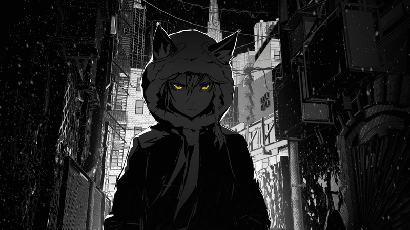 anime, kid, dark, 1080P